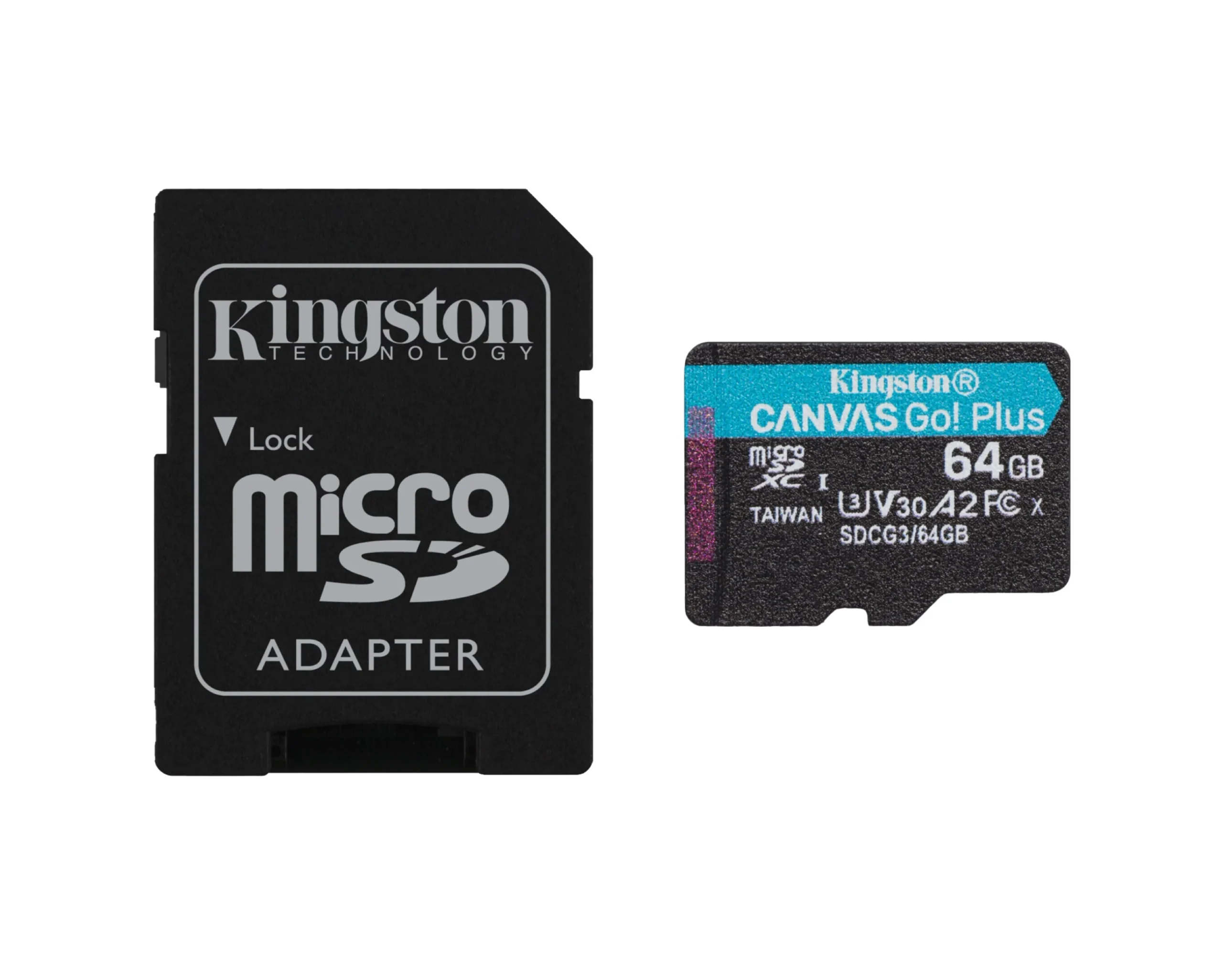 Kingston Canvas Go! Plus microSD Card 64GB (3) خرید کارت حافظه کینگستون 64GB Canvas Go! Plus | دامزیک
