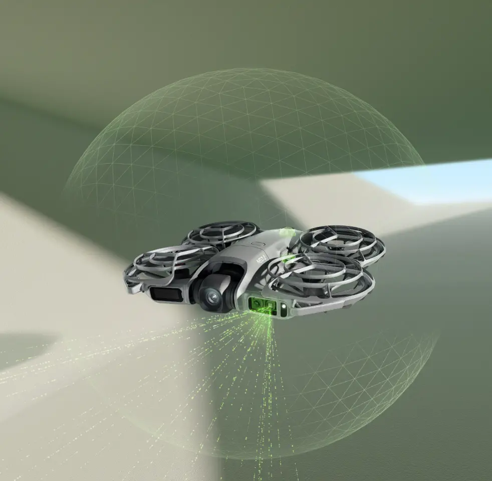 هلی شات DJI Neo 2 3 سیستم تشخیبص موانع مبتنی بر LiDAR رو به جلو