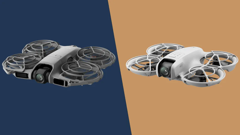 مقایسه دی جی آی نئو 2 با نئو اصلی 1 مقایسه DJI Neo 2 با DJI Neo 1