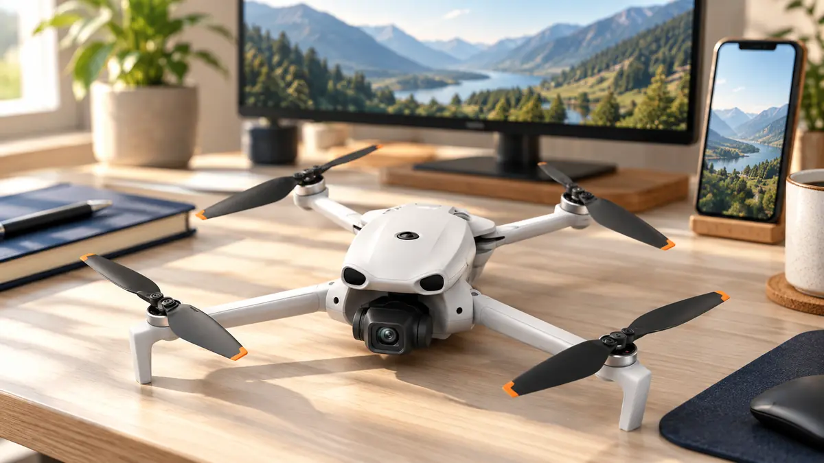 آیا هلی شات DJI Lito X1 برای سفر و تولید محتوا مناسب است؟ 2 02 lito x1 camera